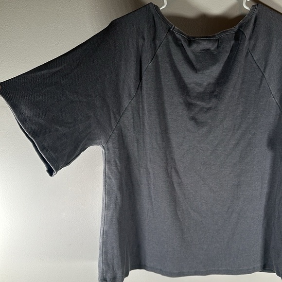 Chaser gray ribbed shirt medium new - Picture 4 of 4